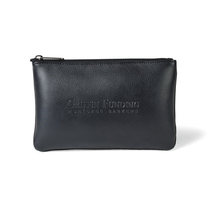 Travis & Wells Leather Zippered Pouch