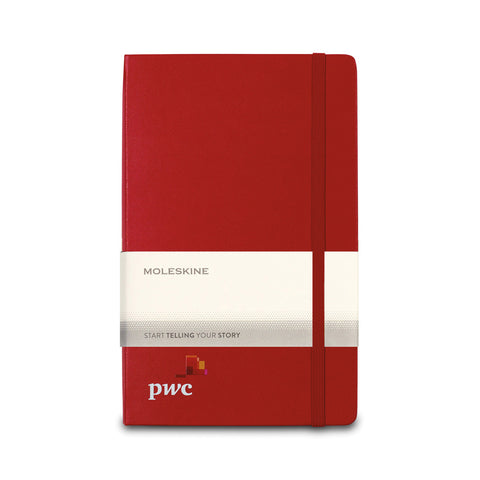 Moleskine Hard Cover Ruled Large Expanded Notebook