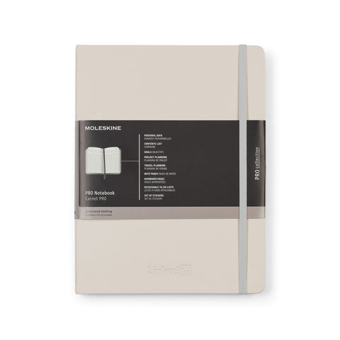 Moleskine Hard Cover Ruled X-Large Professional Notebook
