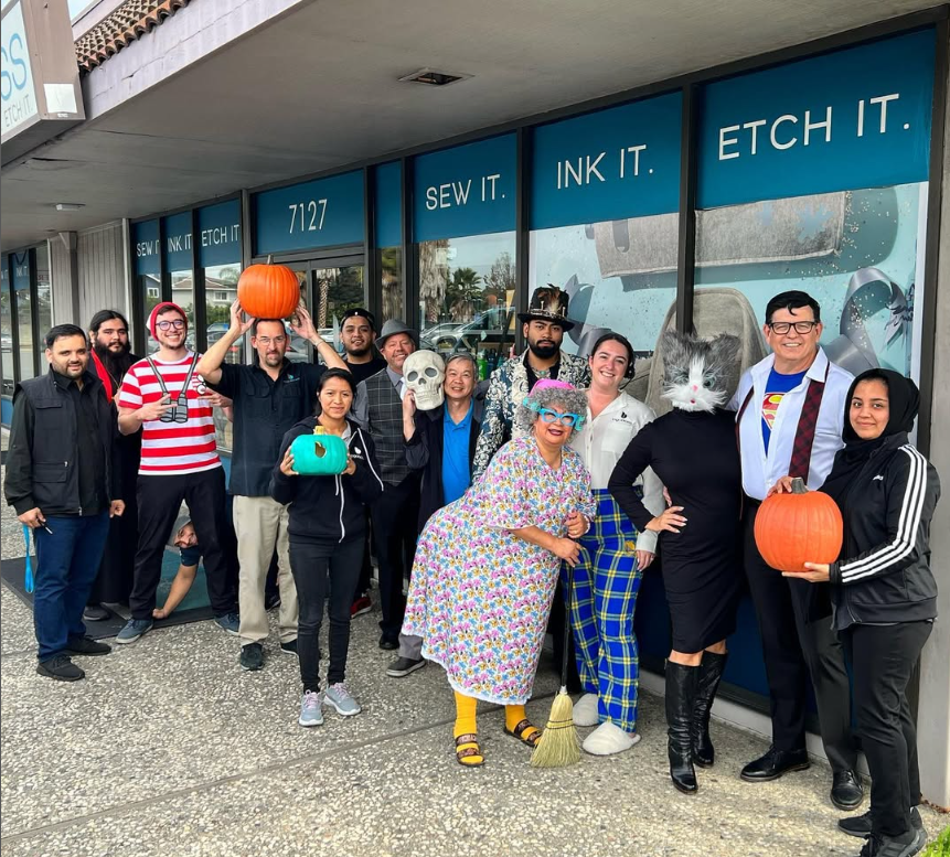 Old LogoBoss Office with Crew